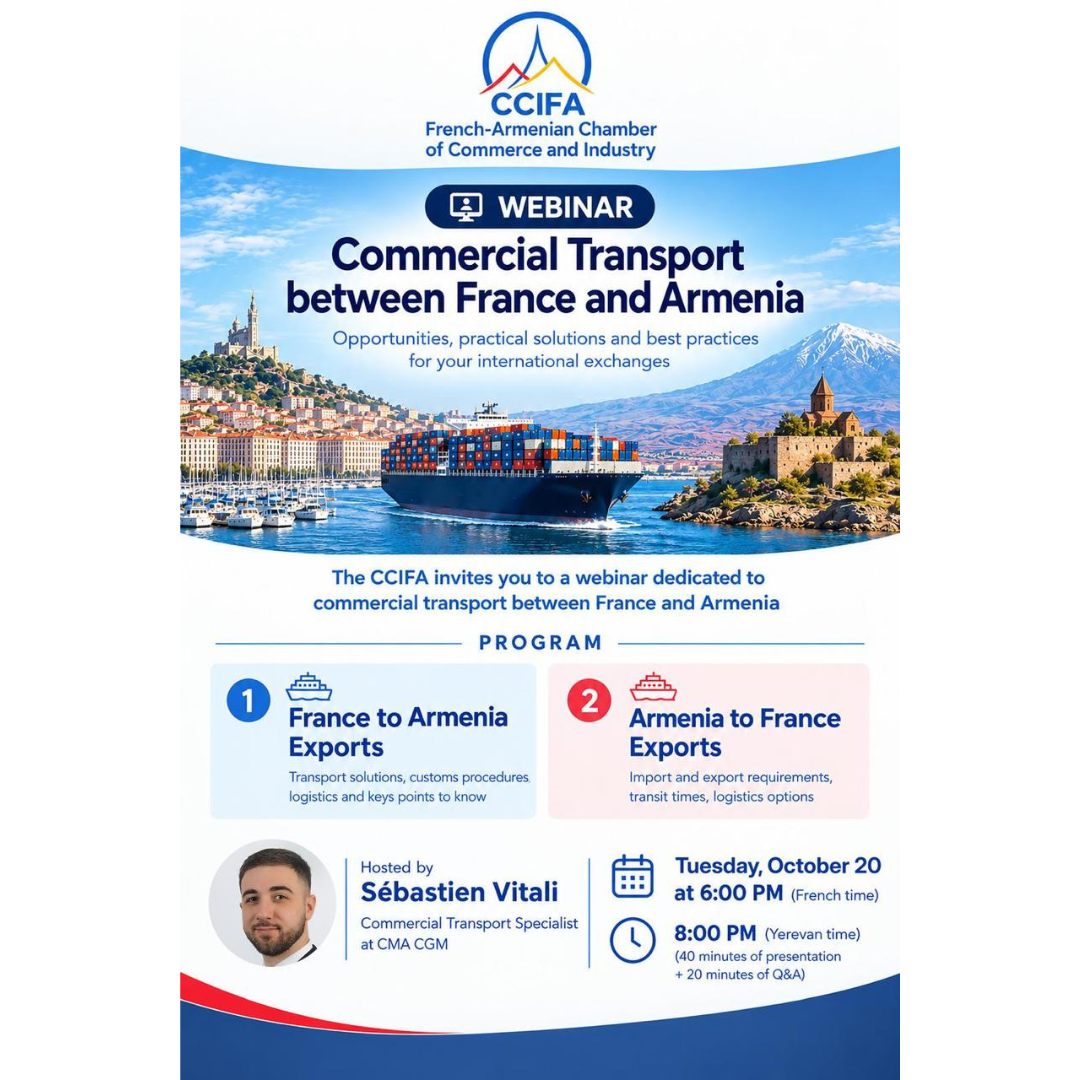 Webinaire Transport Commercial France-Arménie