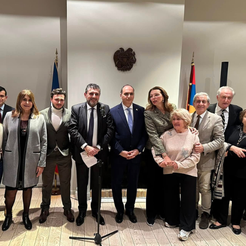 Présentation des Vœux de la Chambre de Commerce et d’Industrie Franco-Arménienne au Consulat Général d’Arménie à Marseille