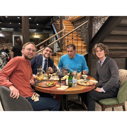 Welcome and Dinner with Alan Founder in Yerevan