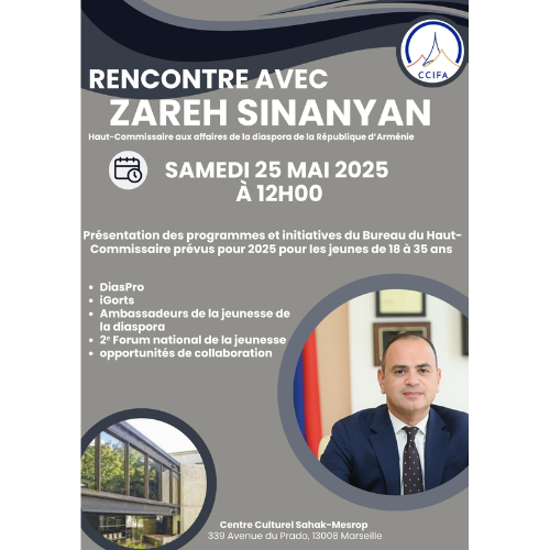 Meeting with Zareh Sinanyan for Young People Aged 18 to 35